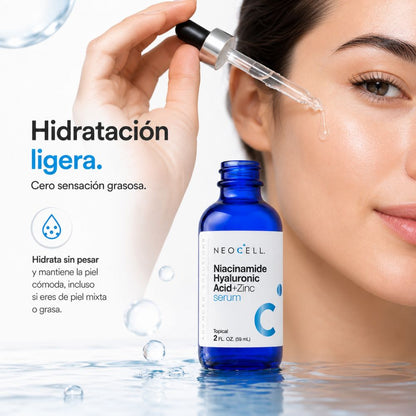 NeoCell — Serum Niacinamida y Acido Hialuronico + Zinc