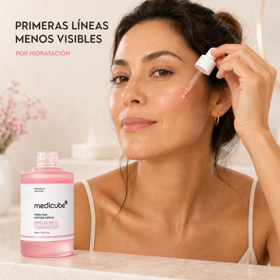 Sérum Coreano PDRN Salmon DNA — Efecto Glass Skin