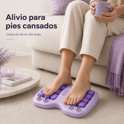 Rodillo Masajeador - Desinflama y relaja tus pies con acupresión magnética — en 10 minutos.
