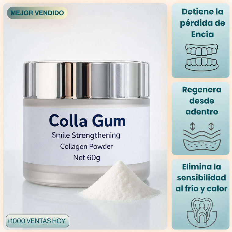 CollaGum AlureSmile — Frena la retracción de encías desde casa